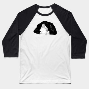 Orthodox Jew Sleeping Baseball T-Shirt